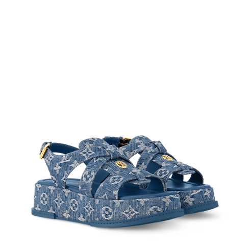 Maya Platform Sandal in Women's Shoes Sandals and Espadrilles collections by Louis Vuitton (Product zoom)