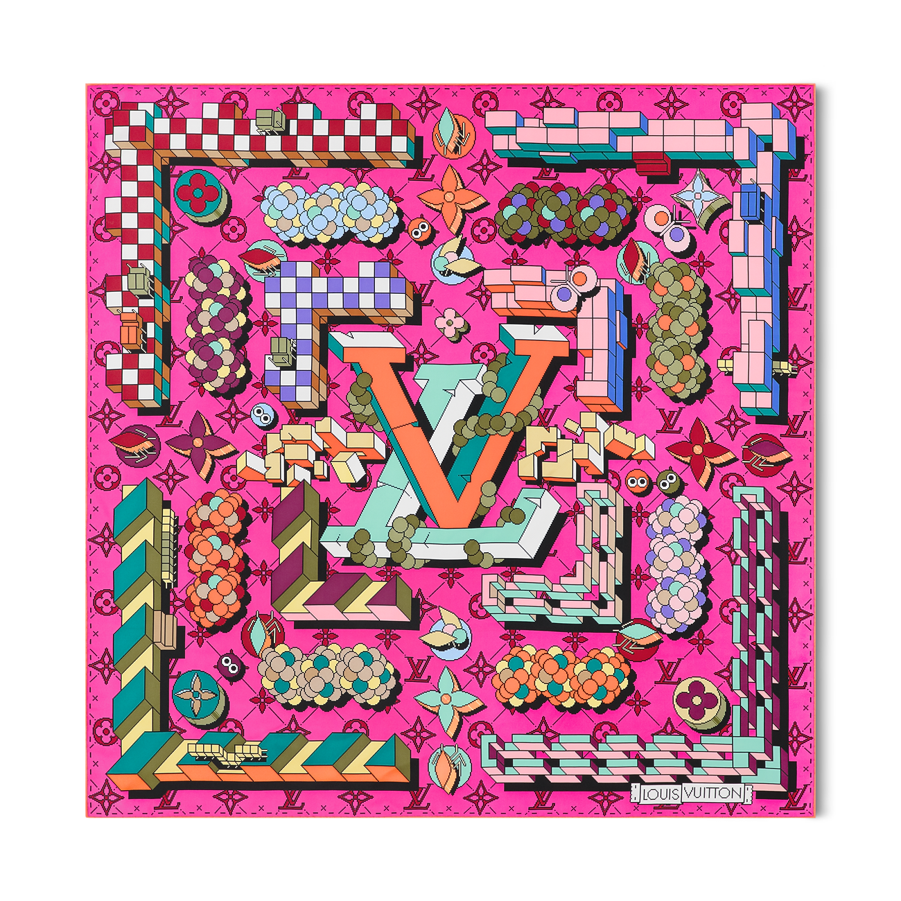 Silk Squares and Bandeaus Collection for Women | Louis Vuitton India - 2