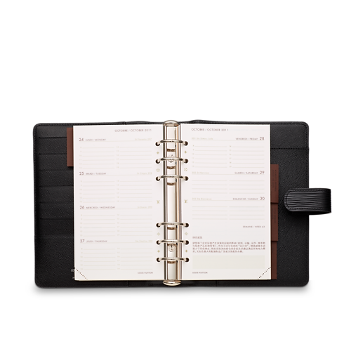 Medium Ring Agenda Cover Epi Leather in Bags and Small Leather Goods's Personalization Leather Goods } collections by Louis Vuitton (Product zoom)