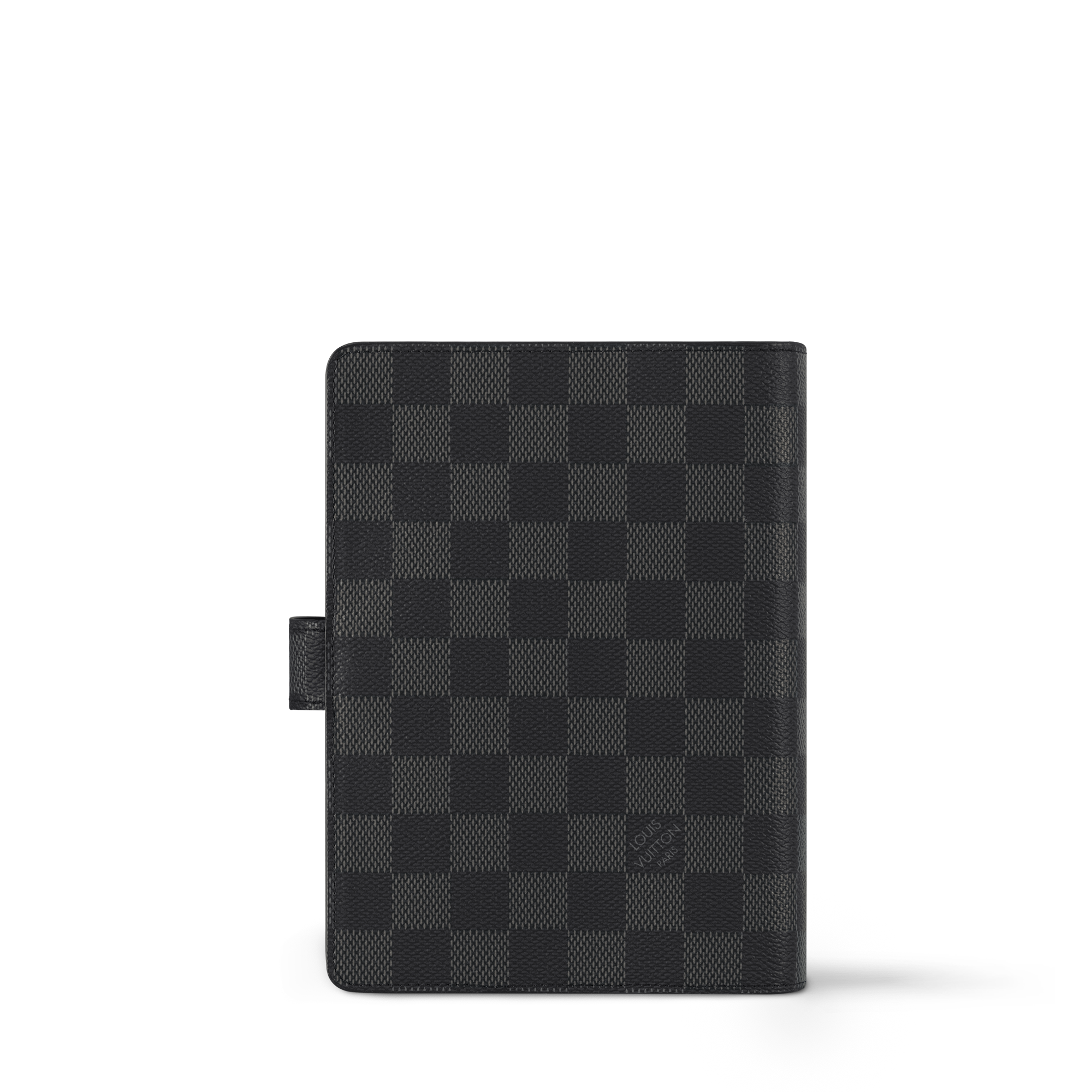 Medium Ring Agenda Cover Damier Graphite Canvas in Trunks, Travel and Home