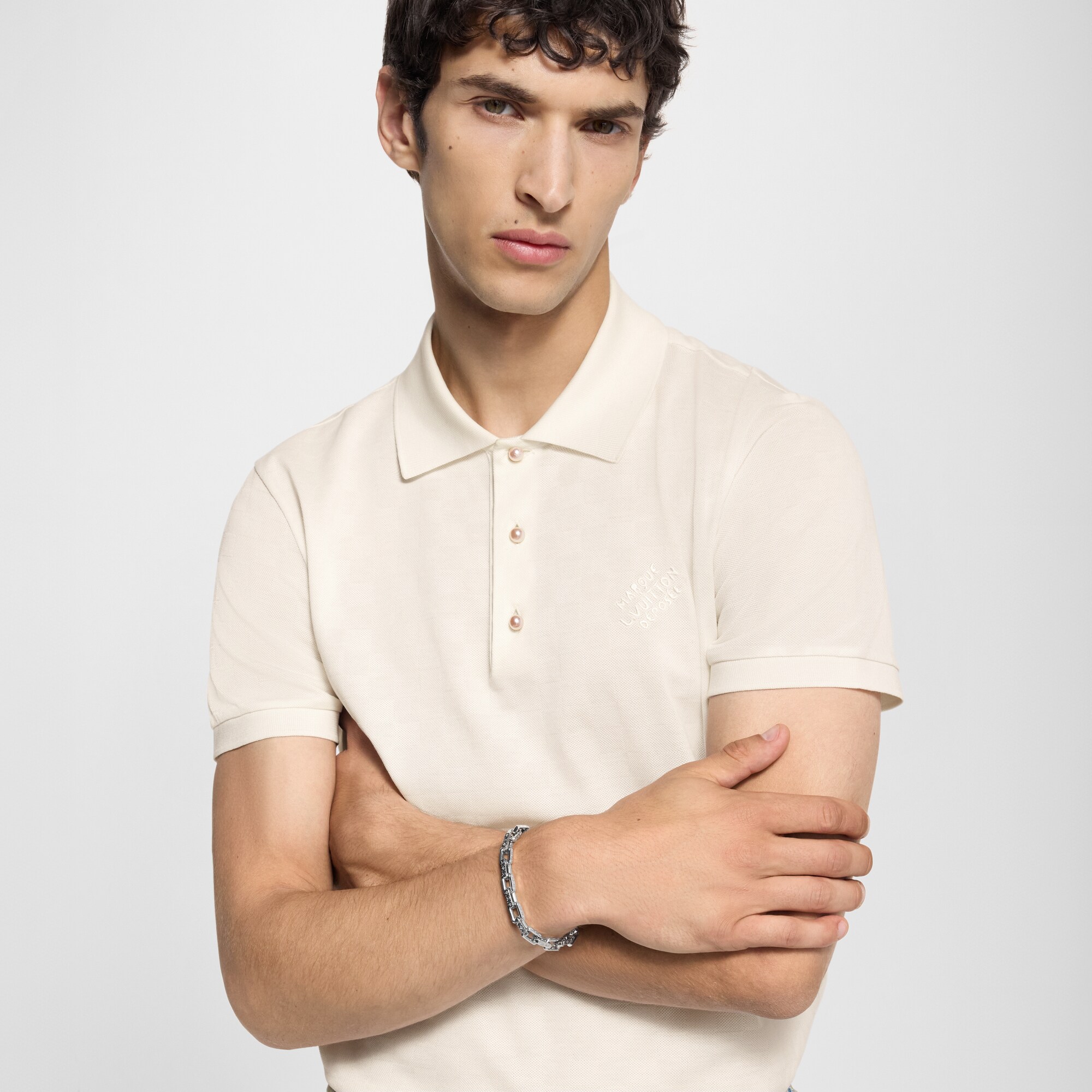 Mini Monogram Chain Bracelet S00 in Men