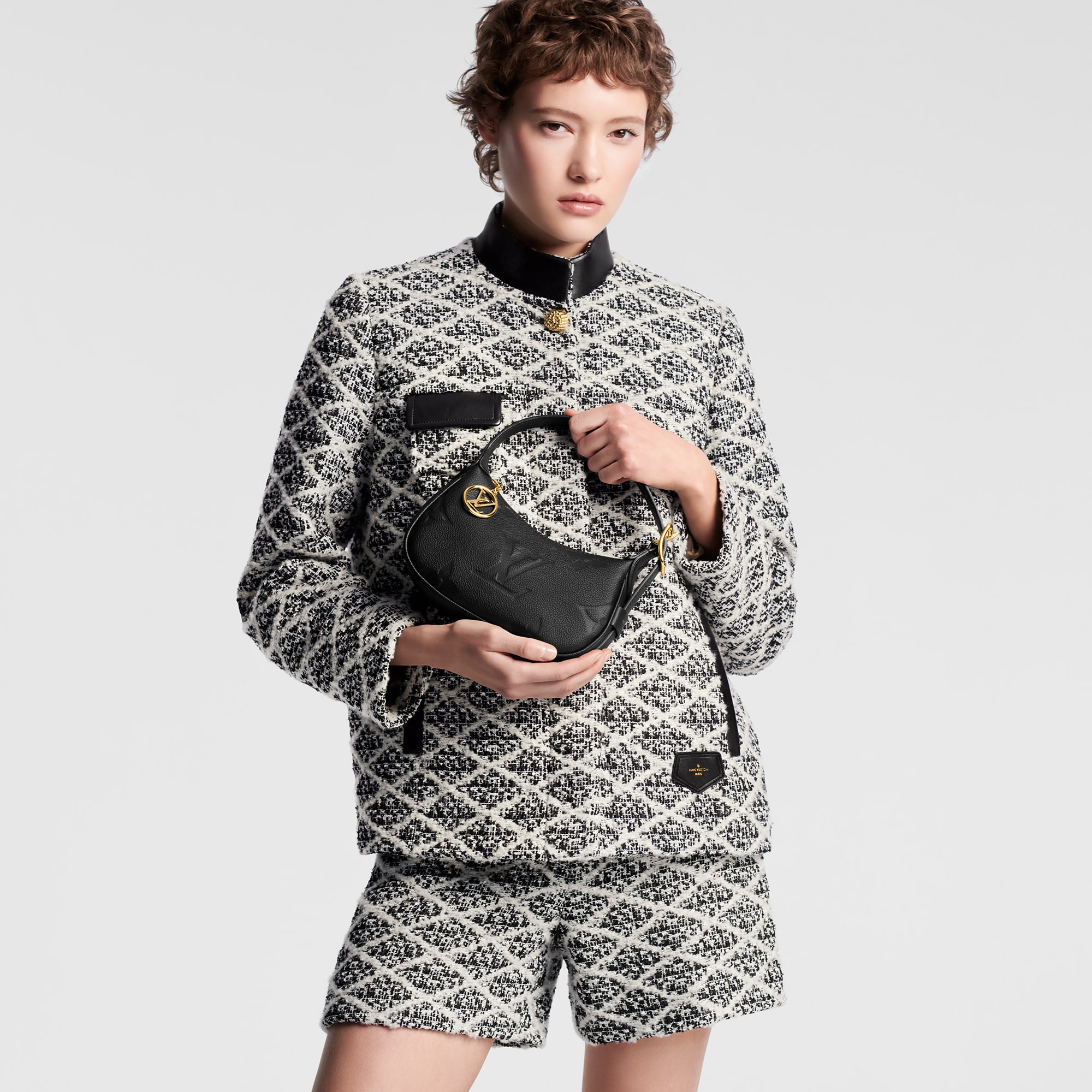 Mini Moon Monogram Empreinte Leather in Women