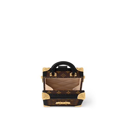 Mini Square Trunk Acanto Monogram Macassar Canvas in Les Extraordinaires's Hardsided Seasonal collections by Louis Vuitton (Product zoom)