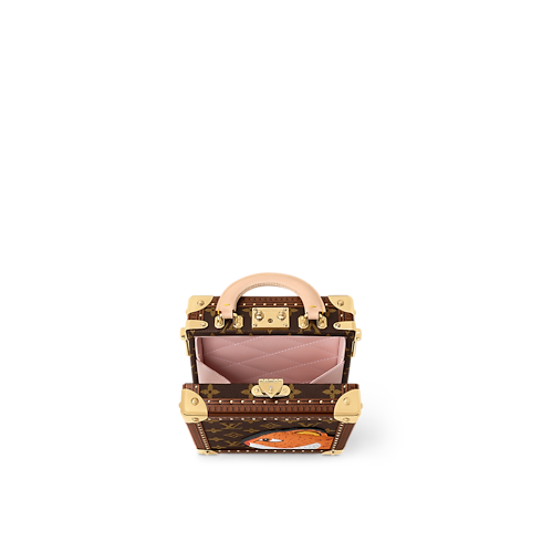 Mini Square Trunk Leopard Monogram Canvas in Les Extraordinaires's Hardsided Seasonal collections by Louis Vuitton (Product zoom)