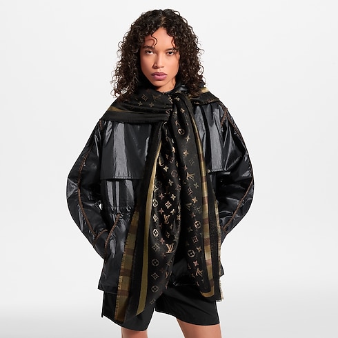 Monogram So Shine Shawl S00 in Women's Accessories Shawls collections by Louis Vuitton (Product zoom)