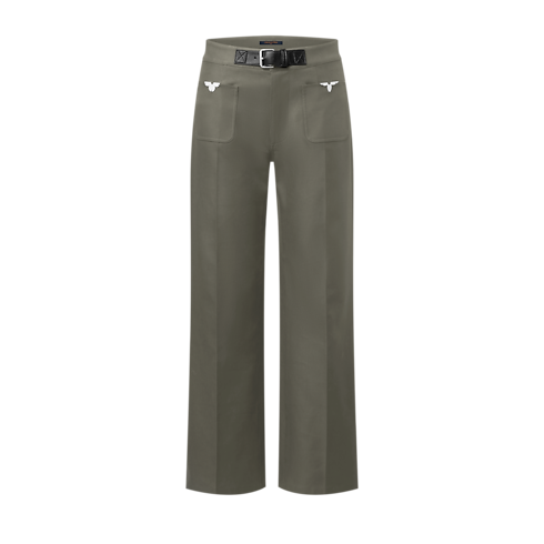 Monogram Accent Capri Pants in Women's Ready to Wear Pants collections by Louis Vuitton (Product zoom)