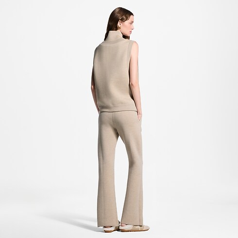 Monogram Accent Half-Zip Top in Women's Ready-to-Wear Knitwear collections by Louis Vuitton (Product zoom)