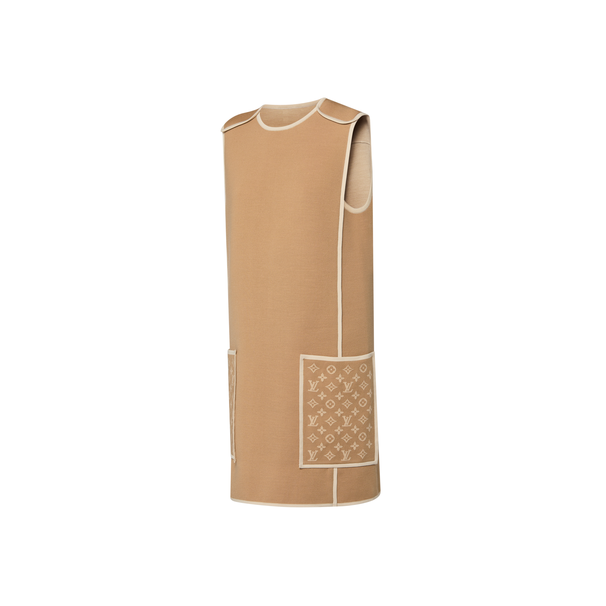 Monogram Accent Knit Dress  in Women