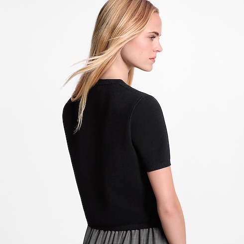 Monogram Accent Knit Top in Women's Ready to Wear Tops collections by Louis Vuitton (Product zoom)
