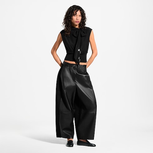 Monogram Accent Lavallière Top in Women's Ready-to-Wear Tops and Shirts collections by Louis Vuitton (Product zoom)