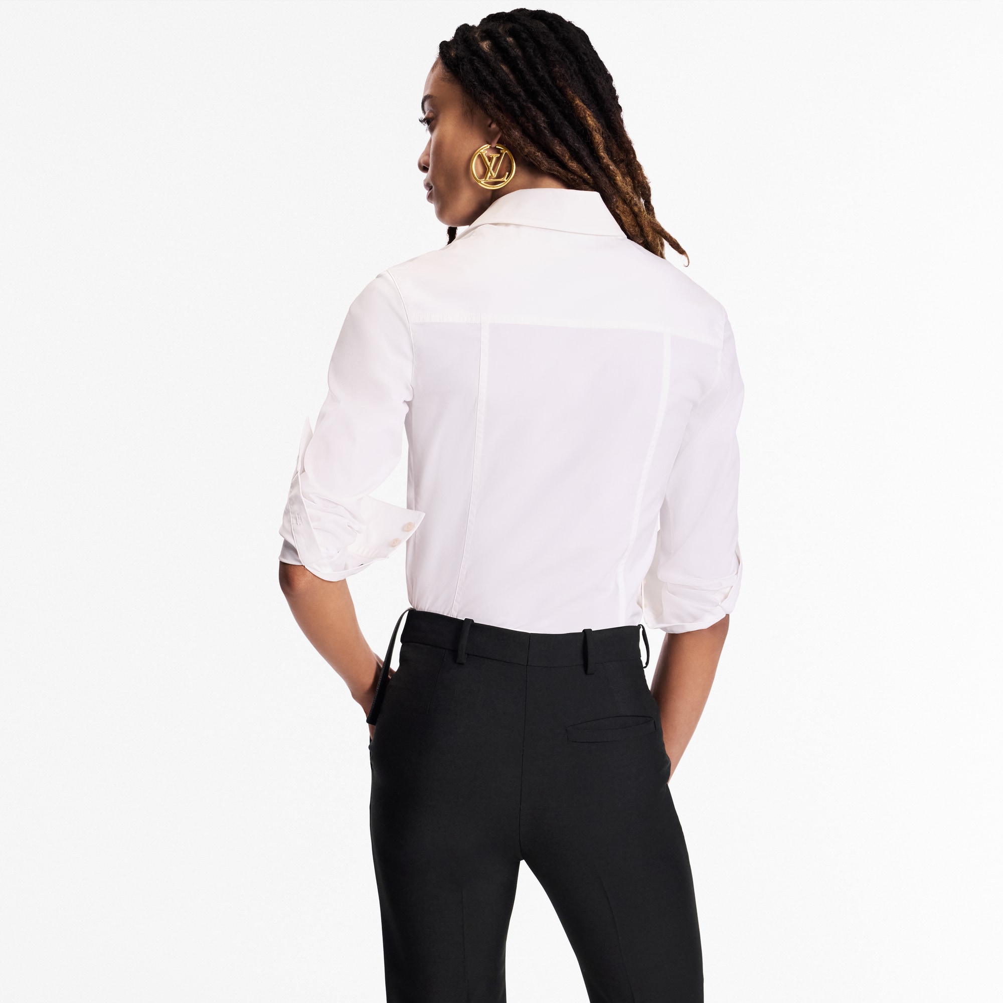 Monogram Accent Shirt  in Women