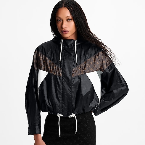 Monogram Accent Windbreaker in Women's Ready to Wear Coats and Jackets collections by Louis Vuitton (Product zoom)