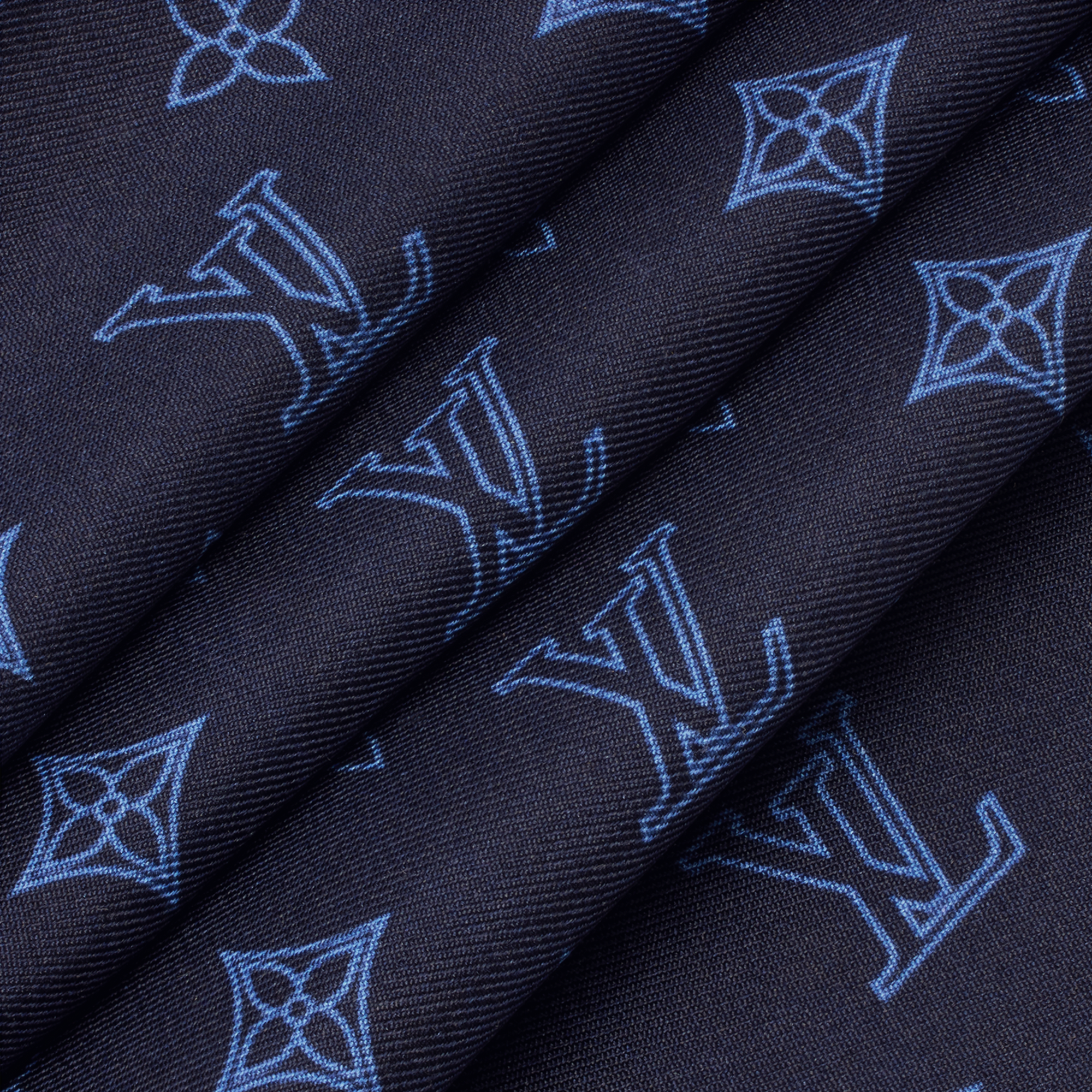 Monogram Blast Pocket Square S00 in Men