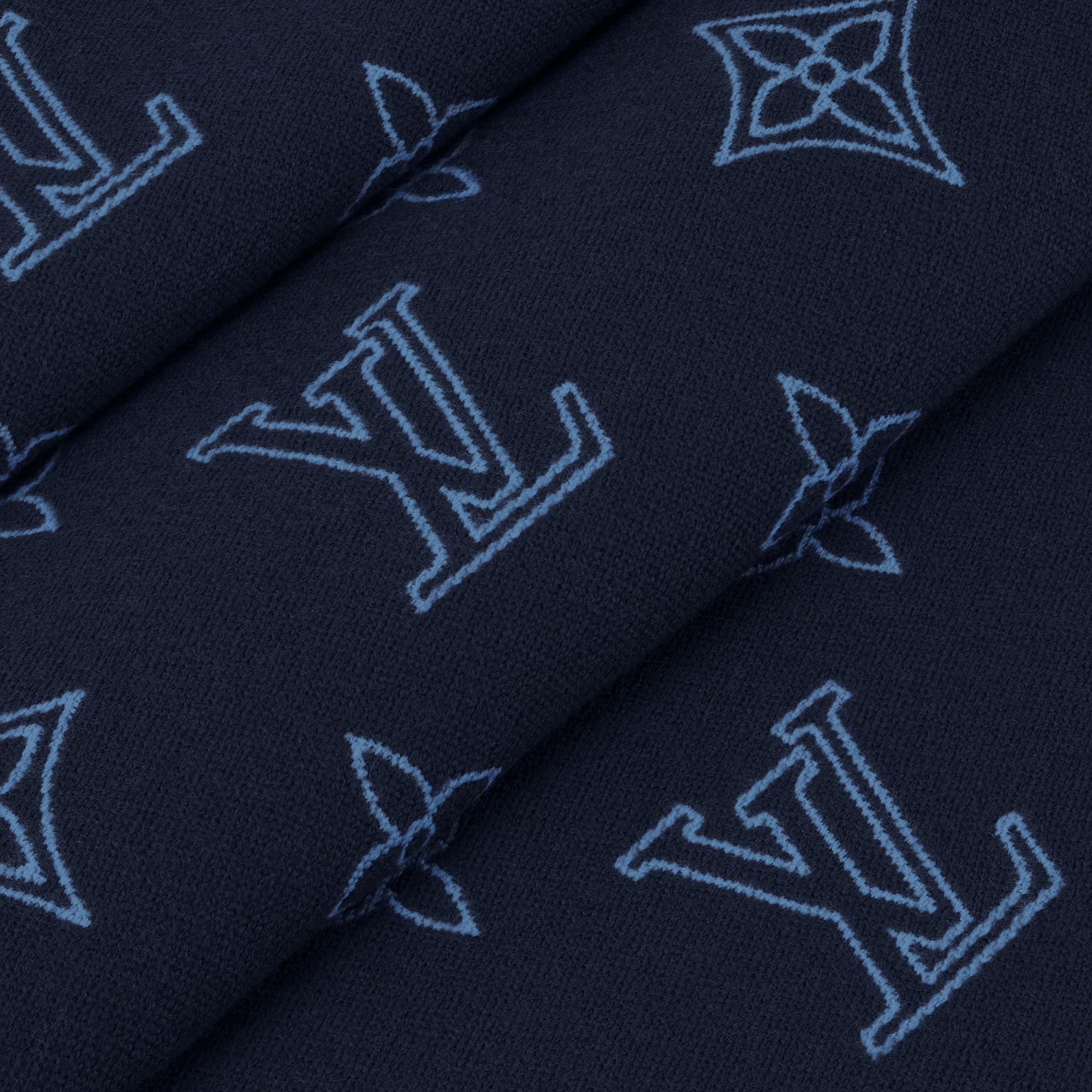 Monogram Blast Scarf S00 in Men