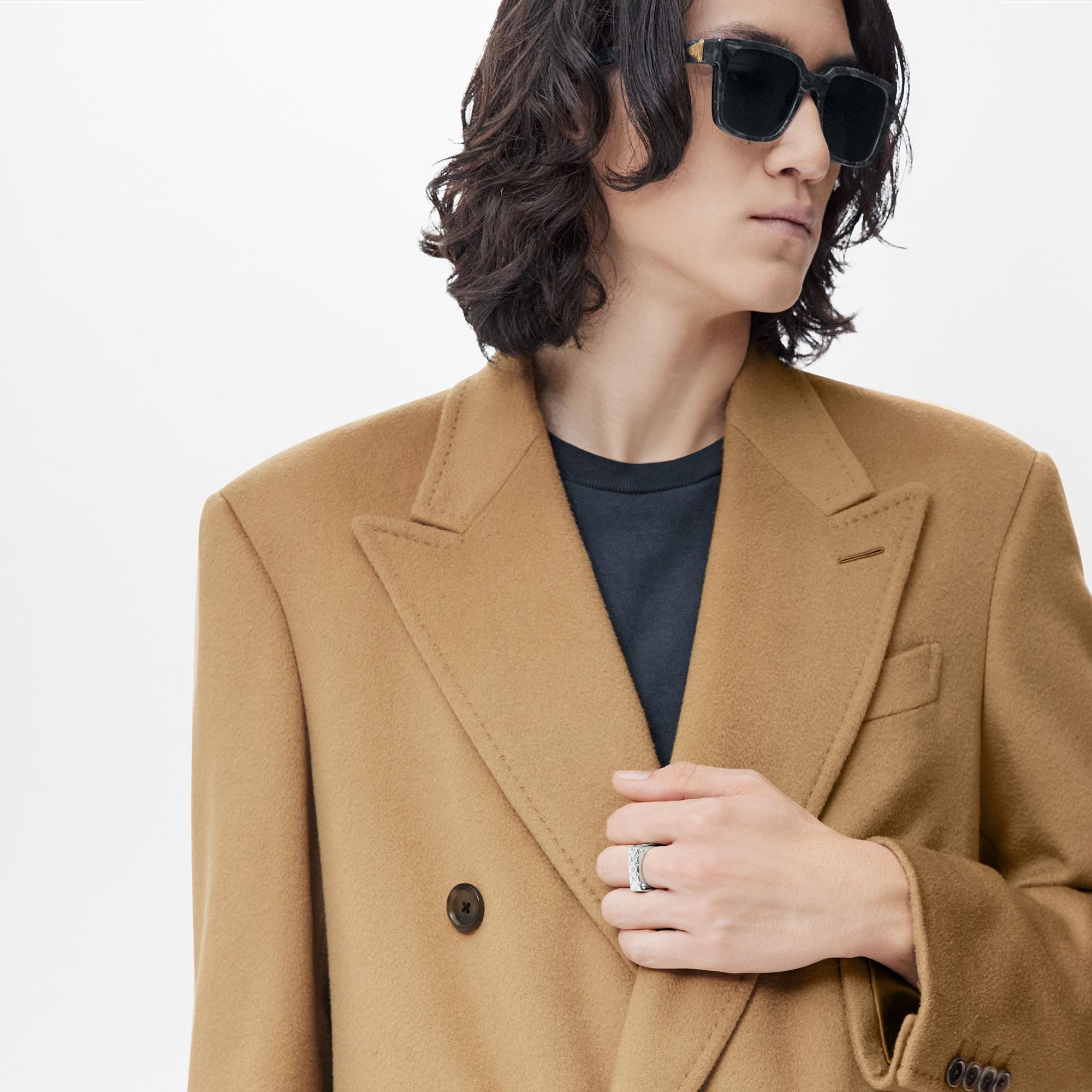 Monogram Bold Ring S00 in Men