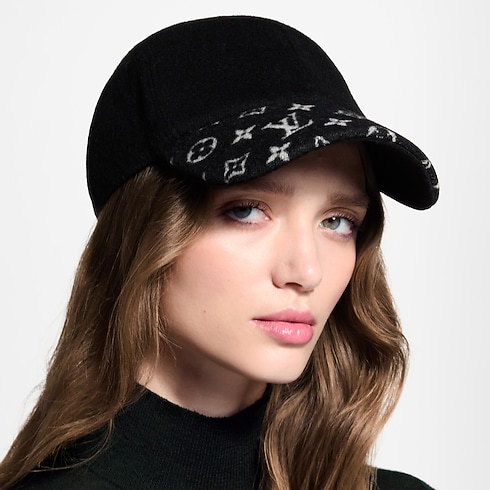 Monogram Cashgora Cap S00 in Women's Accessories Hats and Gloves collections by Louis Vuitton (Product zoom)