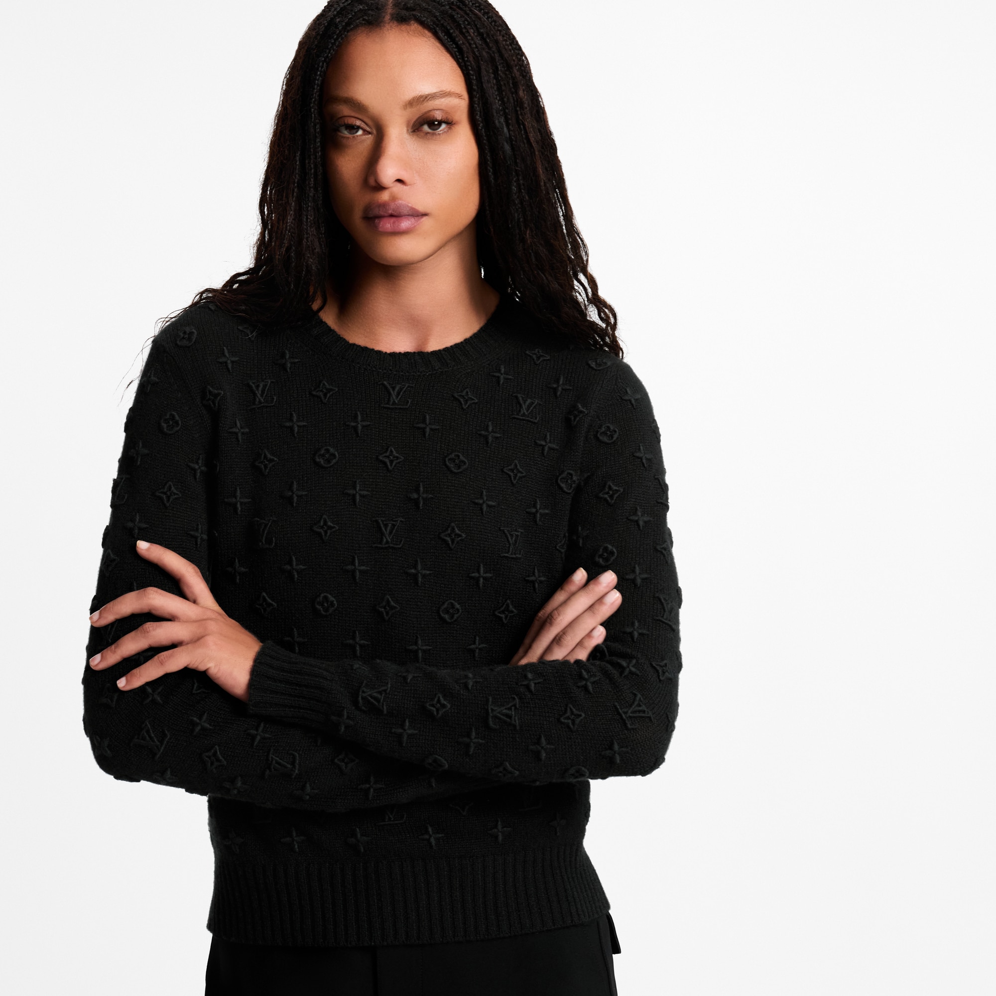Monogram Cashmere Pullover - Ready-to-Wear | LOUIS VUITTON