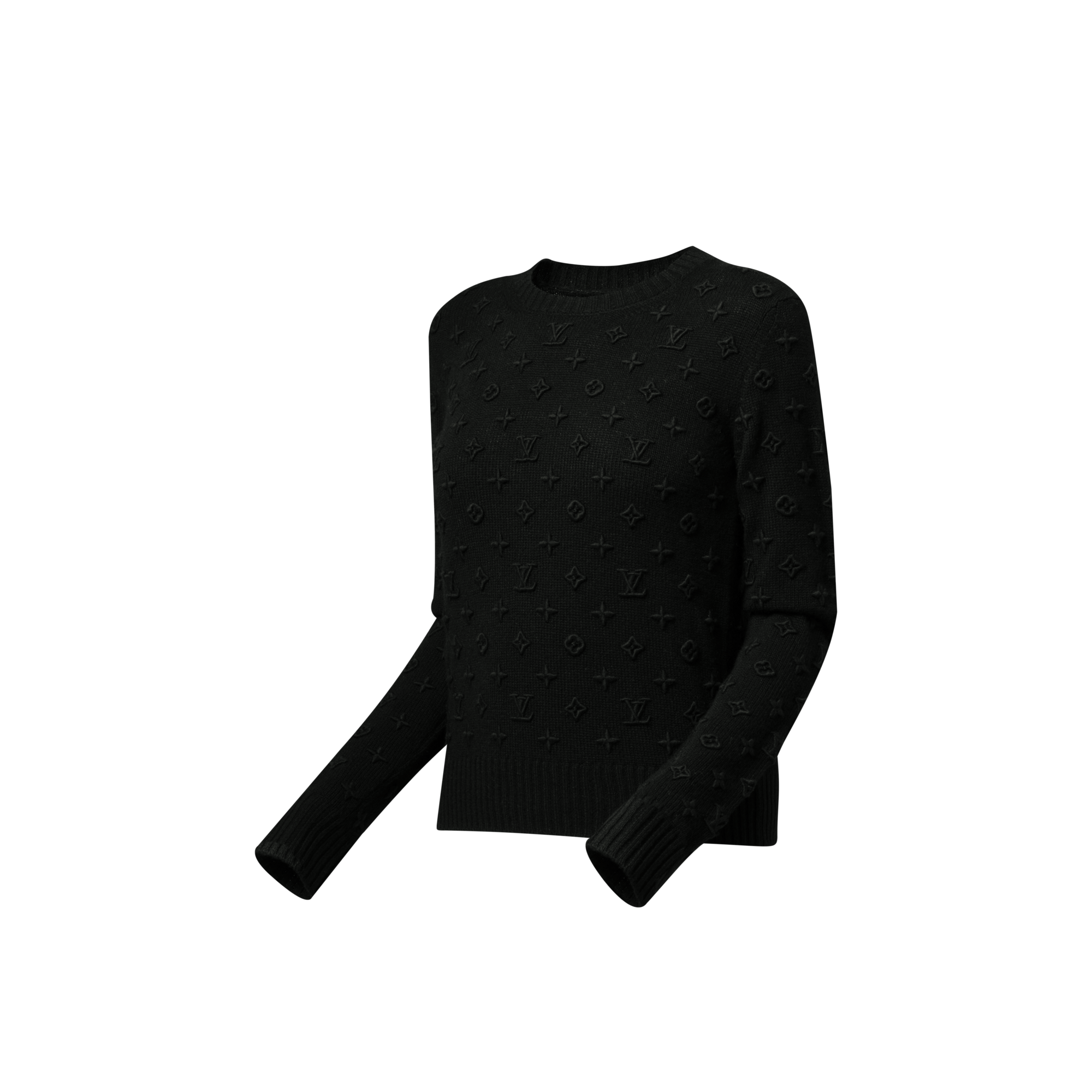 Monogram Cashmere Pullover   in Women