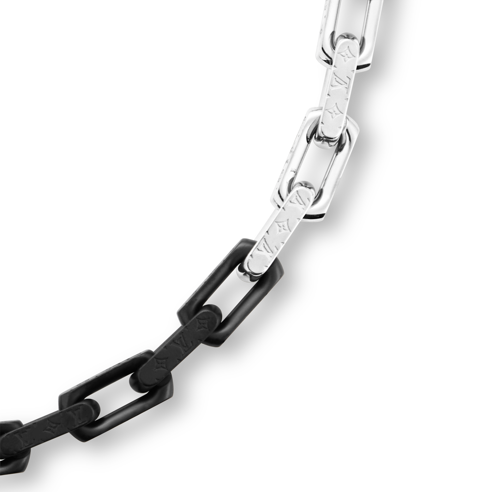 Monogram Chain Necklace S00 in Men