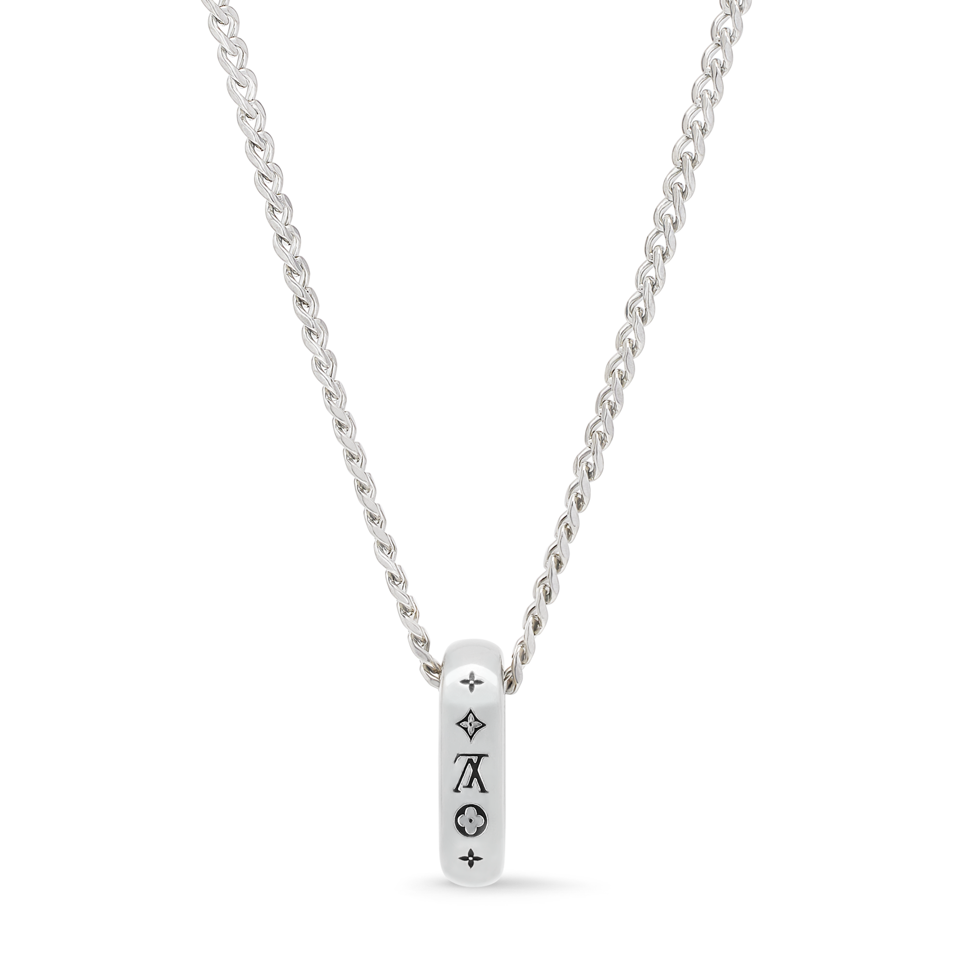 Monogram Chain Pendant S00 in Men