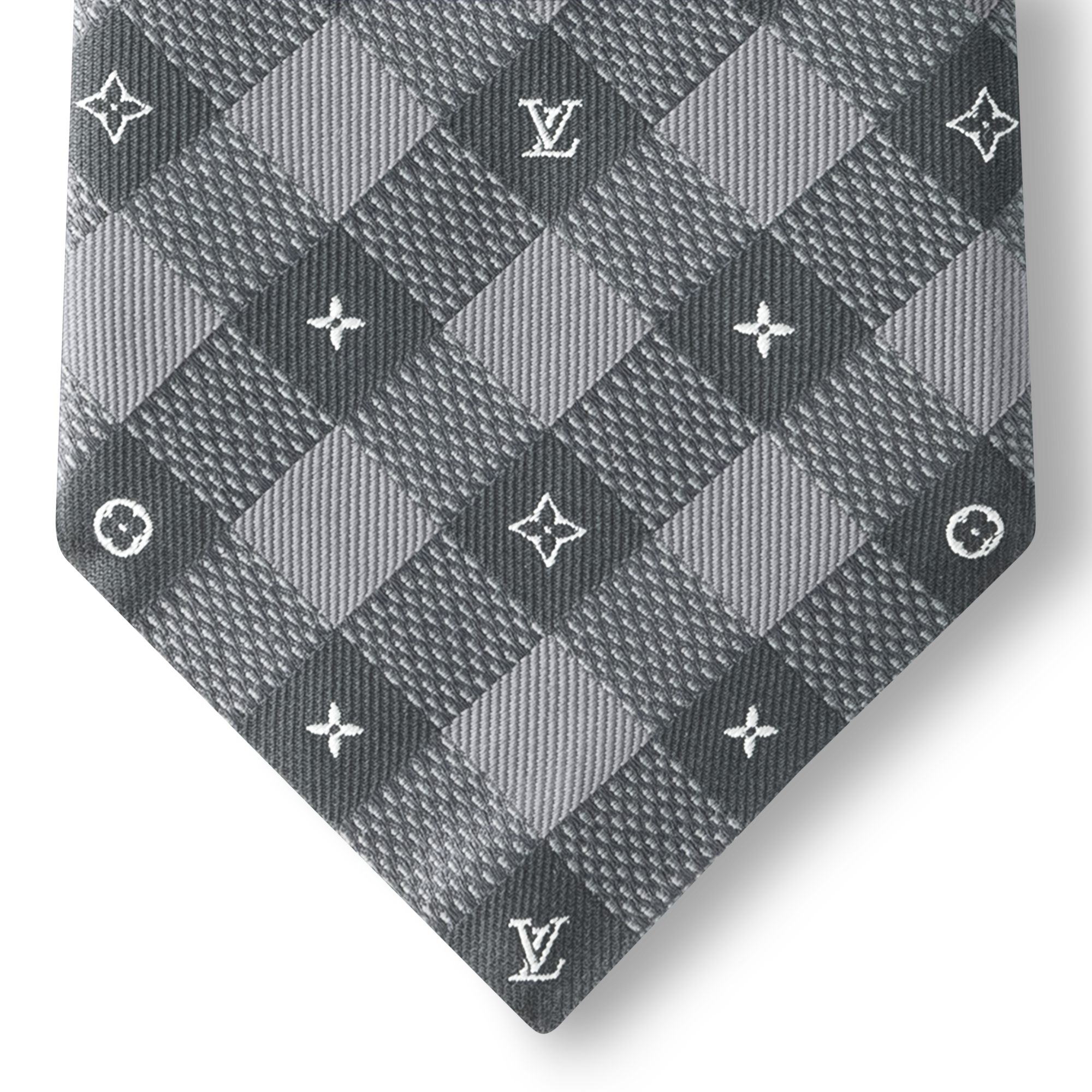 Monogram Checks Tie S00 in Men