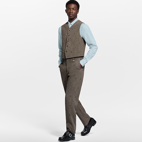Monogram Cigarette Pants in Men's Ready to Wear Pants collections by Louis Vuitton (Product zoom)