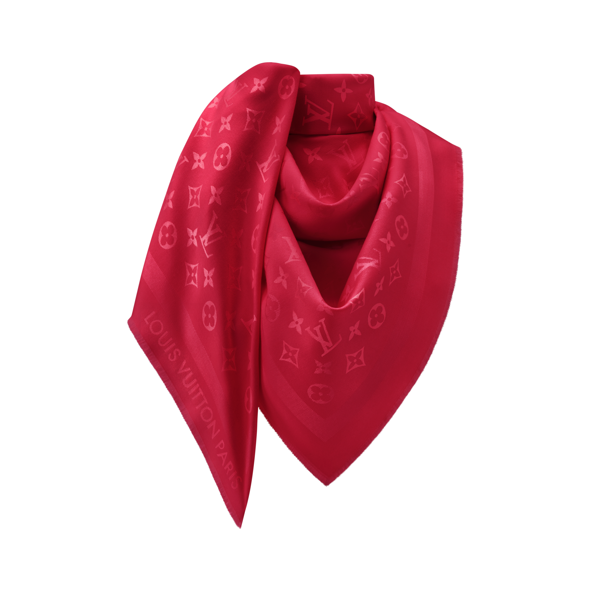 Monogram Classic Shawl S00 in Women