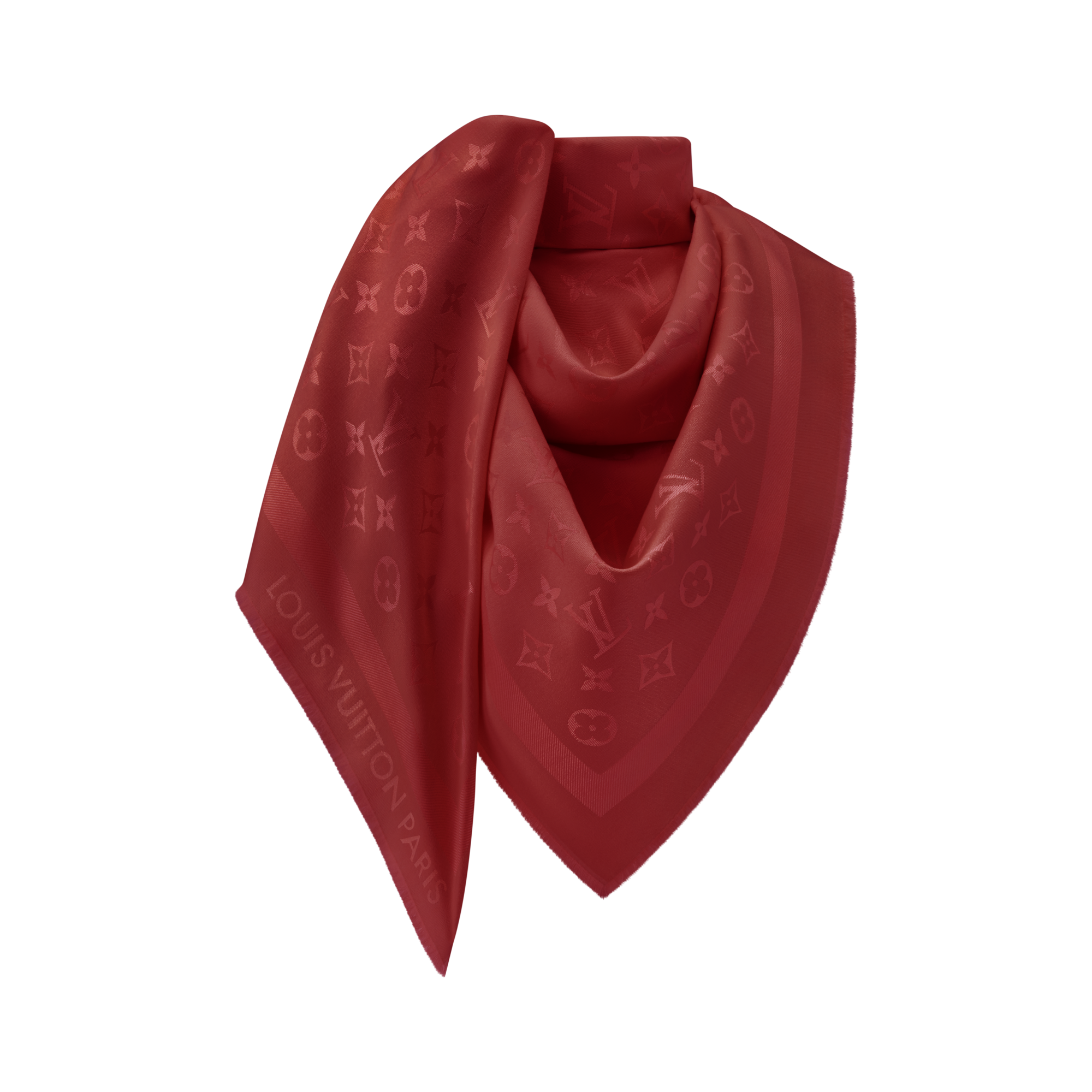 Monogram Classic Shawl S00 in Women