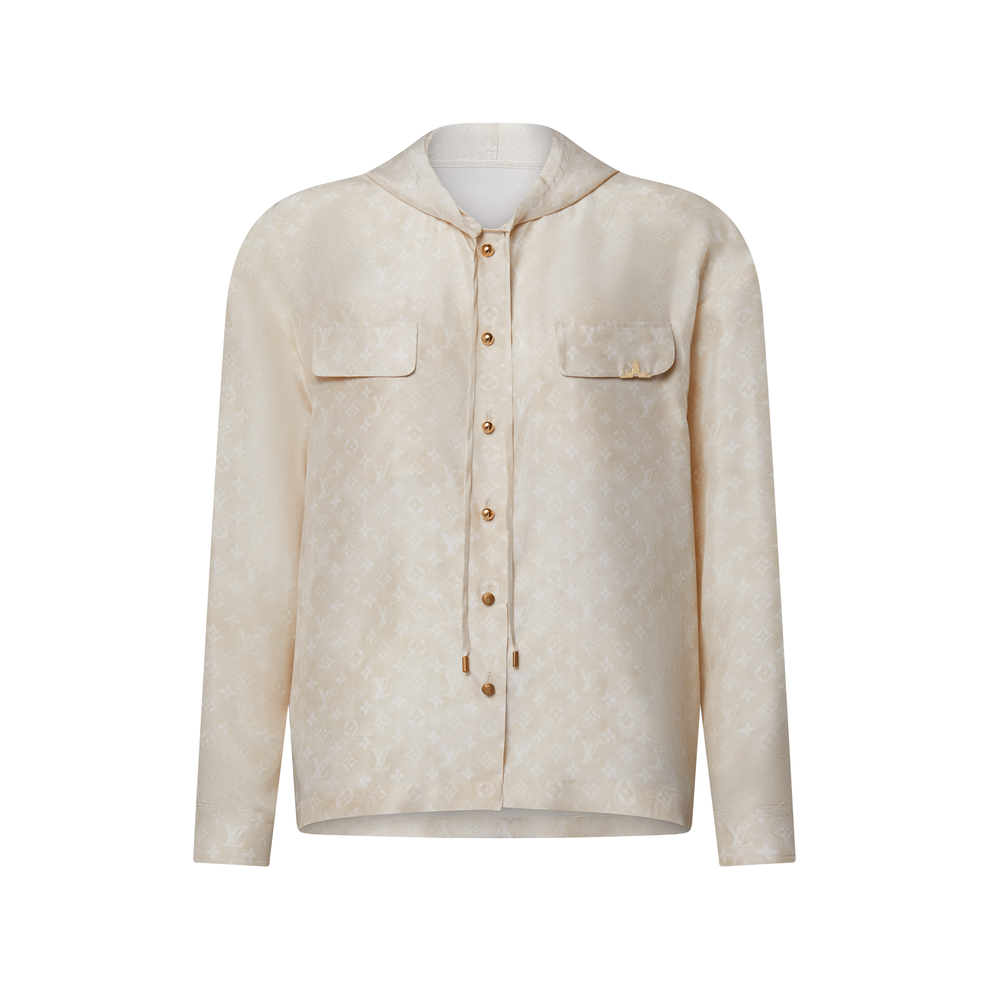 Monogram Cloud Hooded Shirt - Ready-to-Wear | LOUIS VUITTON