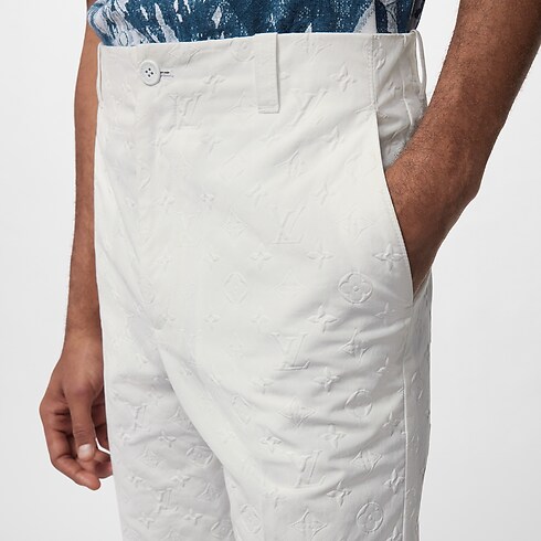Monogram Cotton Pants in Men's Ready to Wear Pants collections by Louis Vuitton (Product zoom)