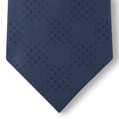 Monogram Damier Tie S00 in Men's Accessories Ties and Pocket Squares collections by Louis Vuitton (Product zoom)
