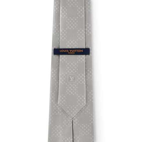 Monogram Damier Tie S00 in Men's Accessories Ties and Pocket Squares collections by Louis Vuitton (Product zoom)