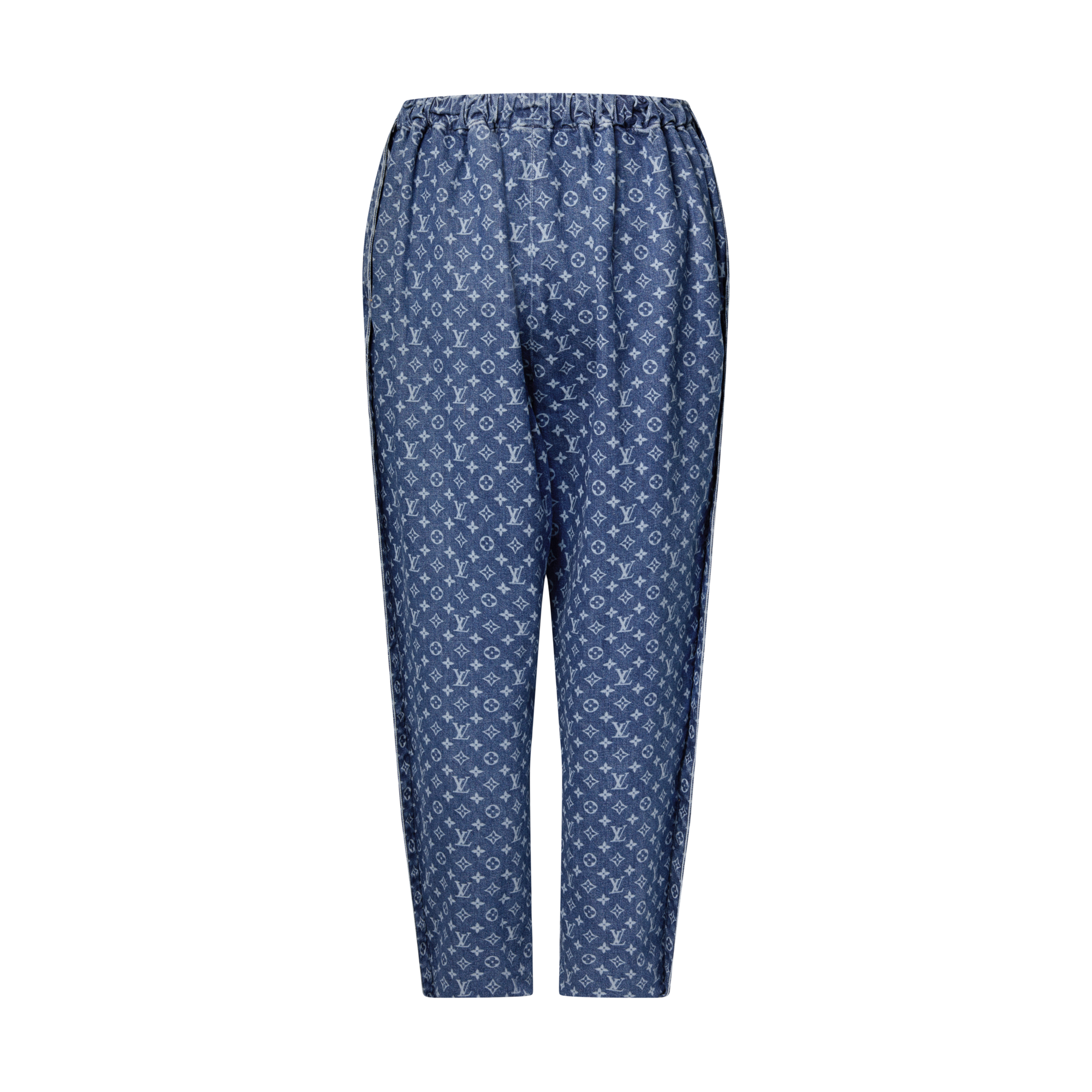 Monogram Denim Pants  in Women