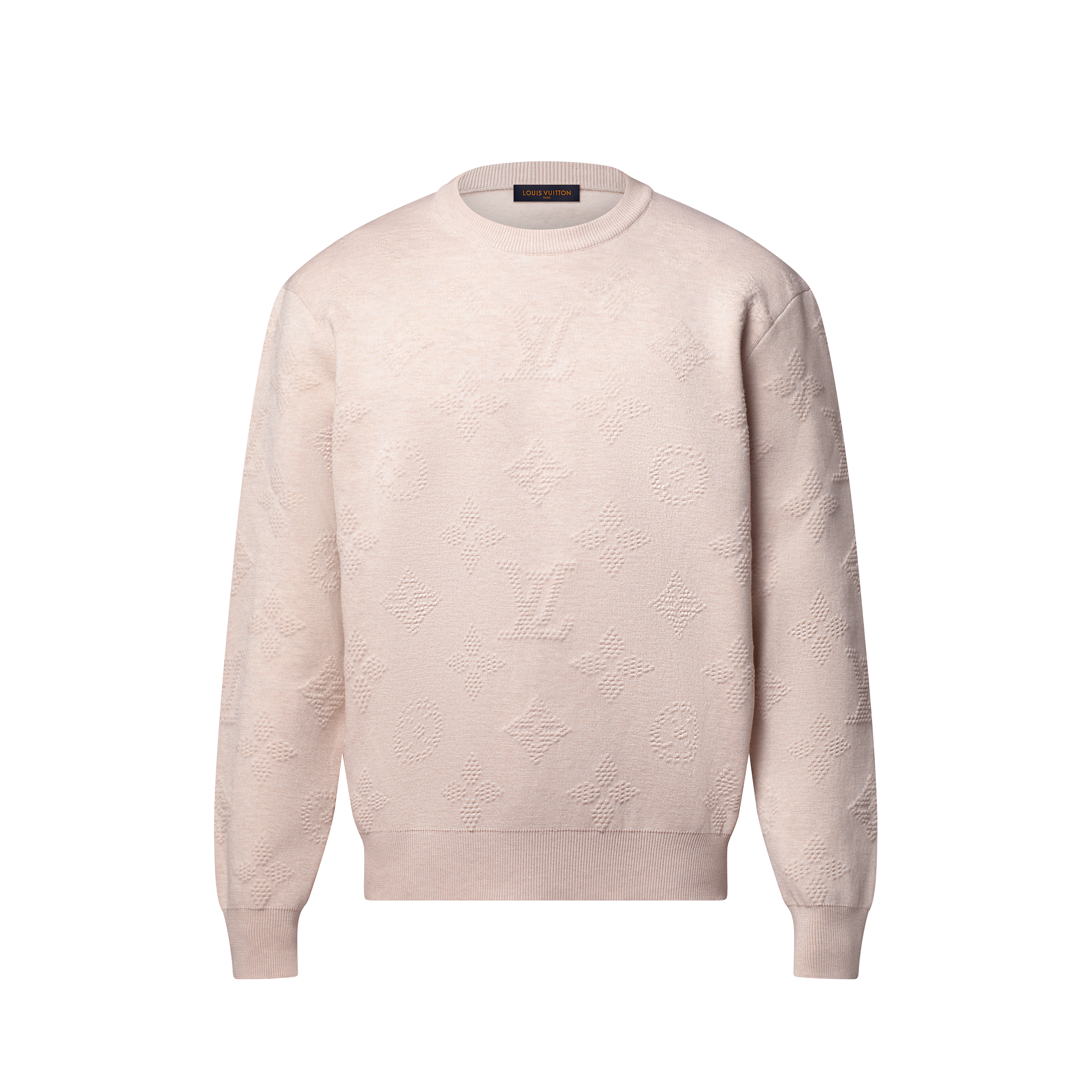 Monogram Embossed Pullover  in Men