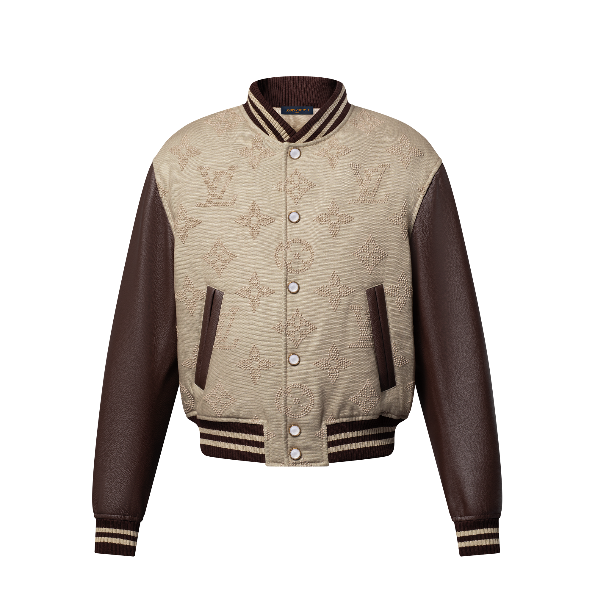 Monogram Embroidered Varsity Blouson  in Men