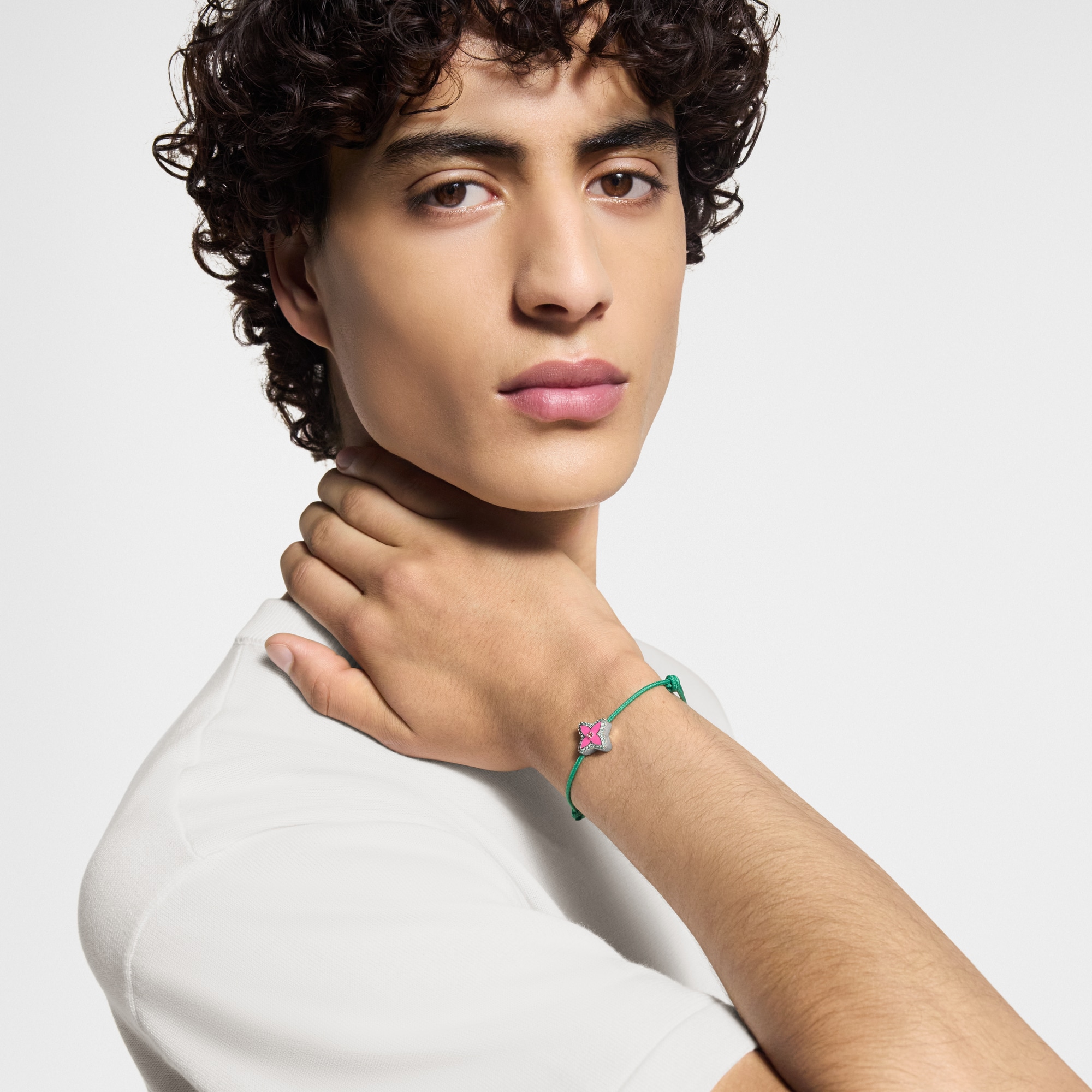 Monogram Flower Stesia Bracelet S00 in Men