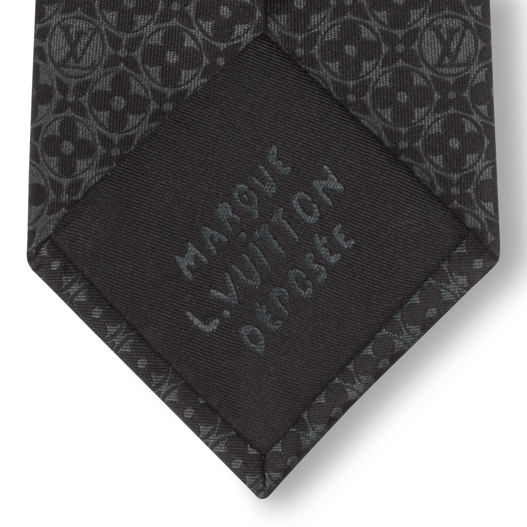 Monogram Flower Tie S00 in Men