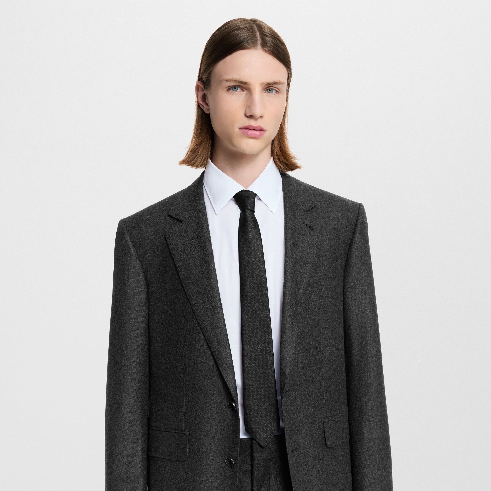 Monogram Flower Tie S00 in Men