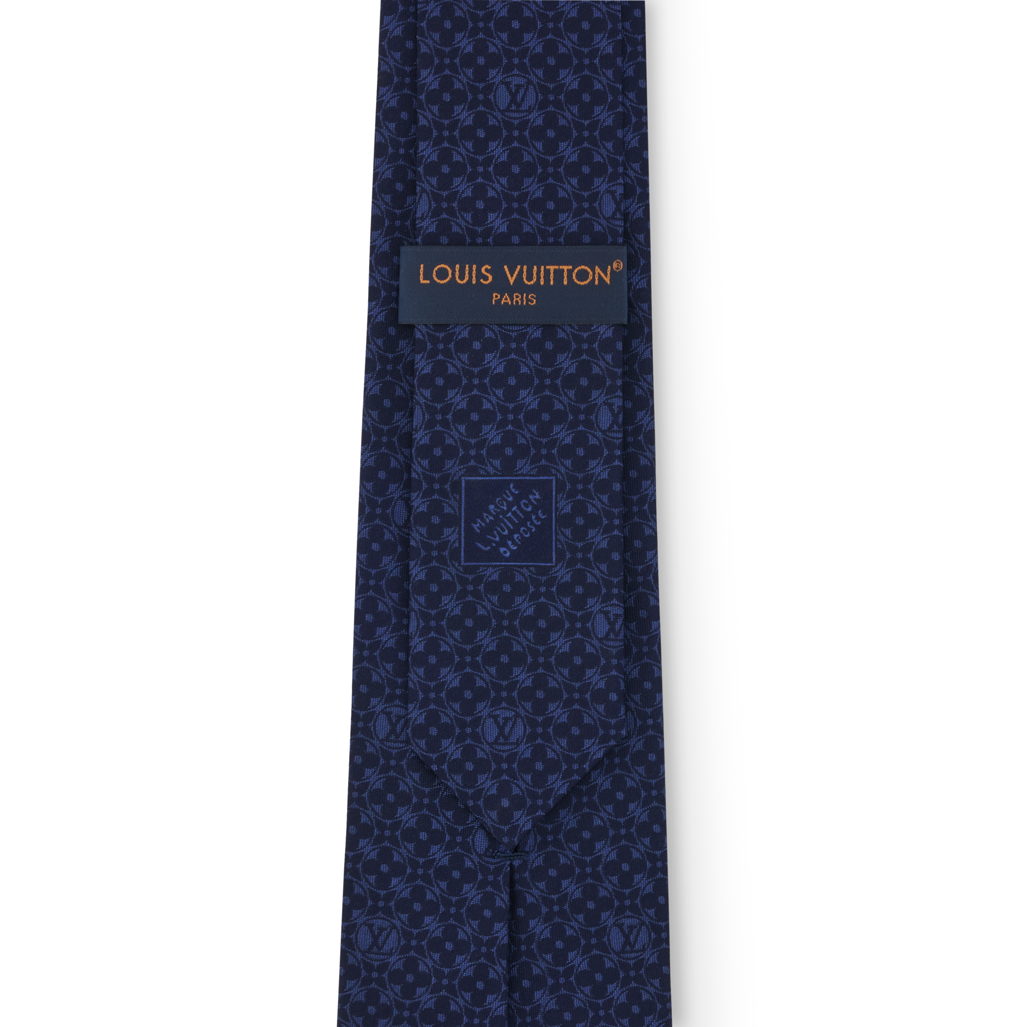 Monogram Flower Tie S00 in Men