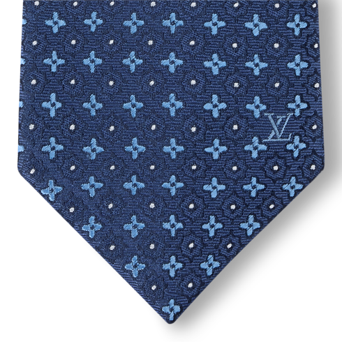 Monogram Flowers Allover Tie S00 in Men's Accessories Ties collections by Louis Vuitton (Product zoom)