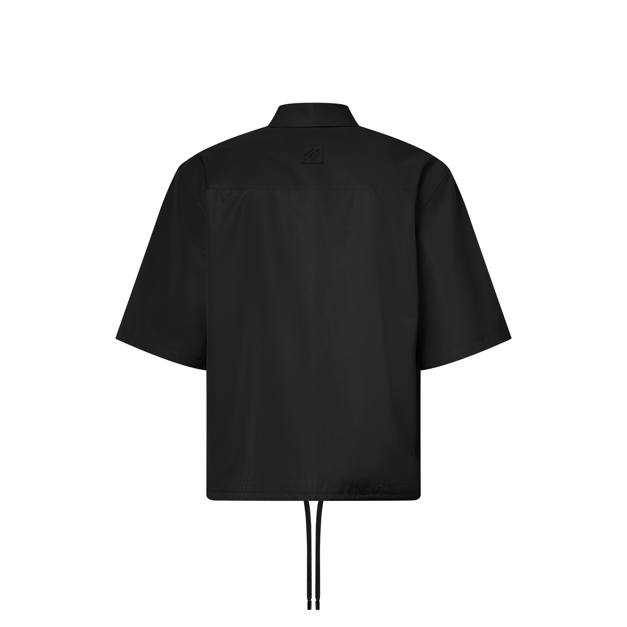 Monogram Flowers Embroidered Short-Sleeved Shirt  in Men