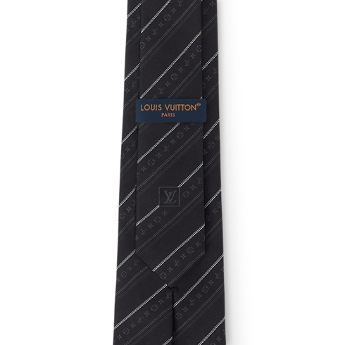 Monogram Flowstripes Tie back view