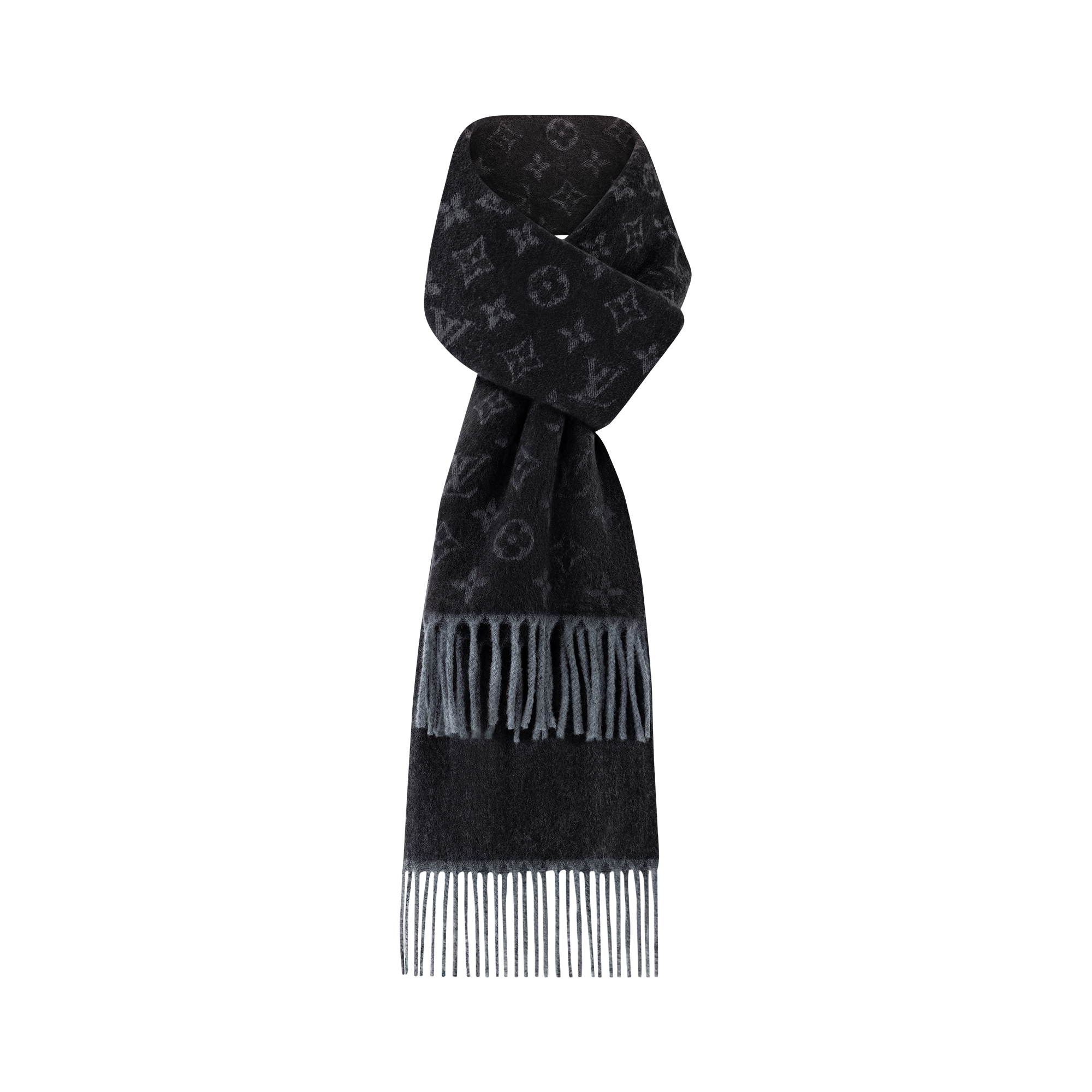 Monogram Gradient Scarf S00 in Men