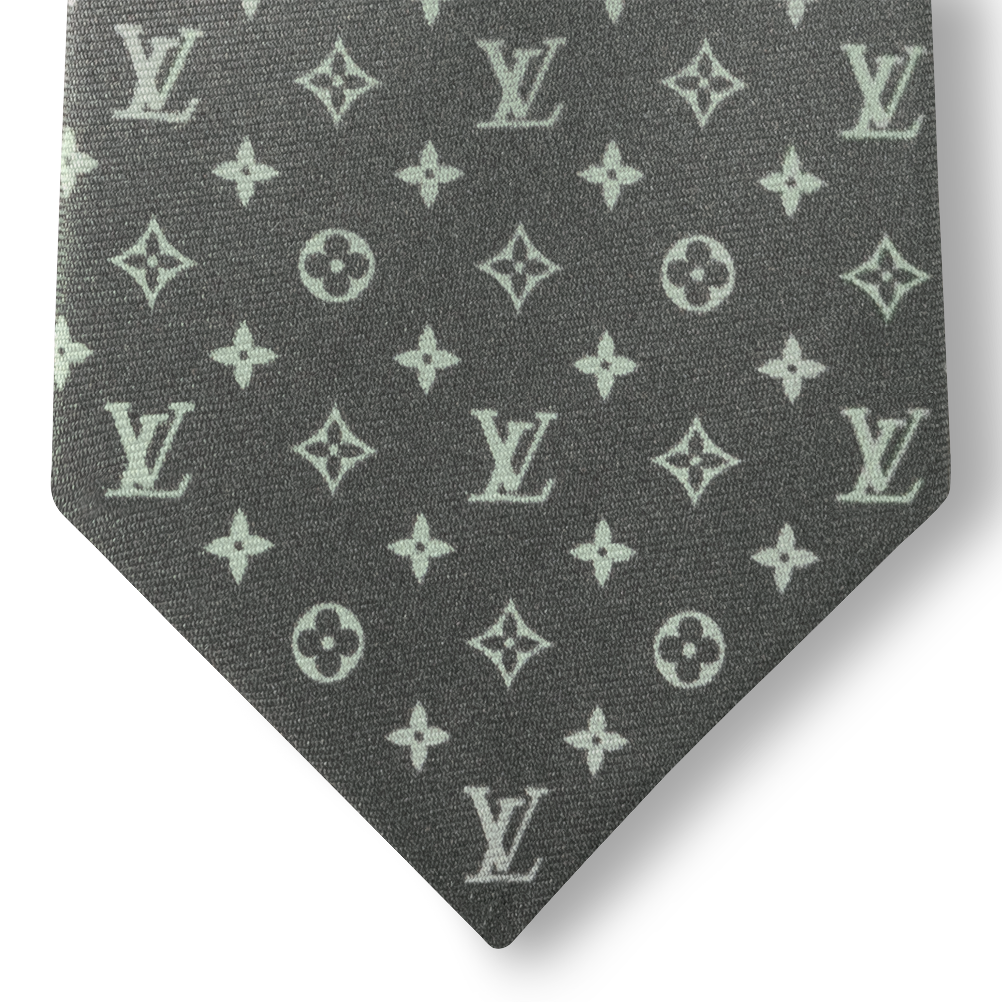 Monogram Gradient Tie S00 in Men