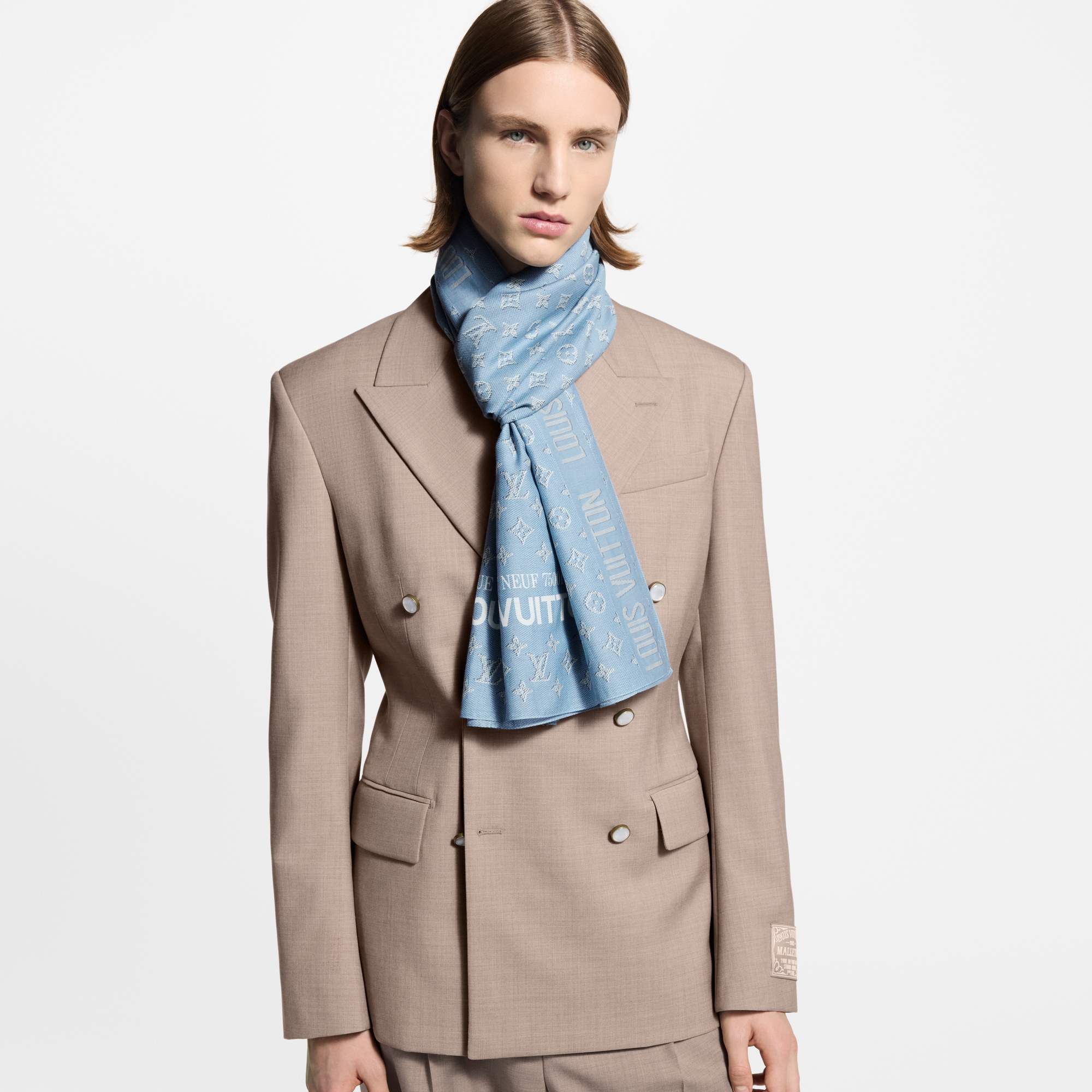 Monogram Heritage Stole S00 in Men