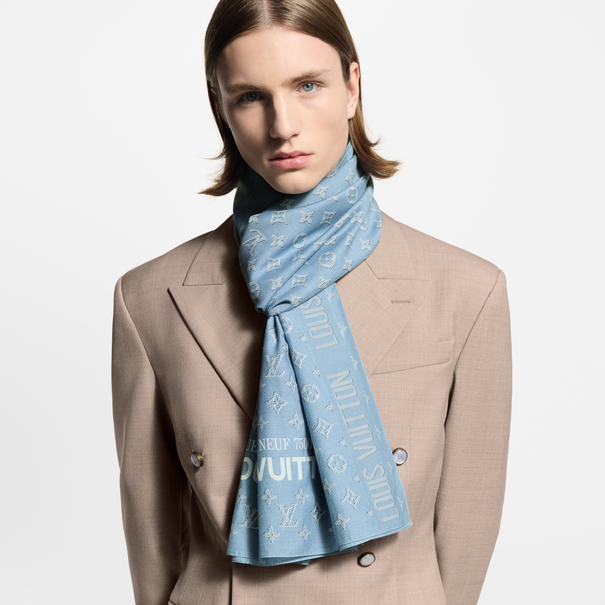 Monogram Heritage Stole S00 in Men