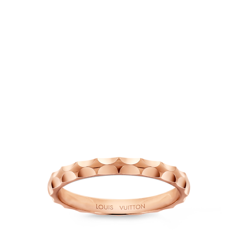 Monogram Infini wedding band, pink gold in Jewelry's Categories Personalization Jewelry collections by Louis Vuitton (Product zoom)