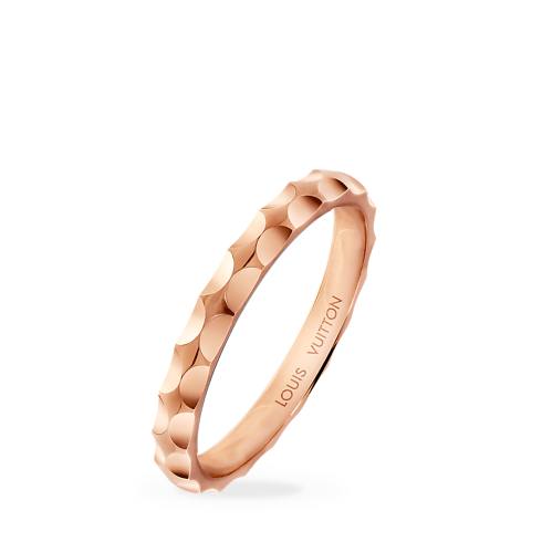 Monogram Infini wedding band, pink gold in Jewelry's Categories Personalization Jewelry collections by Louis Vuitton (Product zoom)