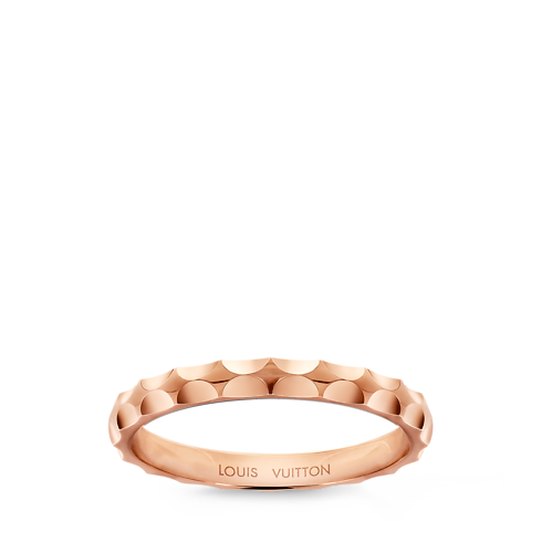 Monogram Infini wedding band, pink gold in Jewelry's Categories Personalization Jewelry collections by Louis Vuitton (Product zoom)