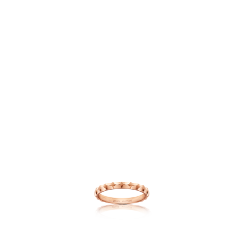 Monogram Infini wedding band, pink gold in Jewelry's Categories Personalization Jewelry collections by Louis Vuitton (Product zoom)